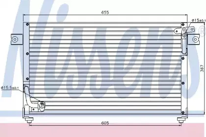 94784 NISSENS Конденсатор, кондиционер