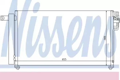 94814 NISSENS Конденсатор, кондиционер