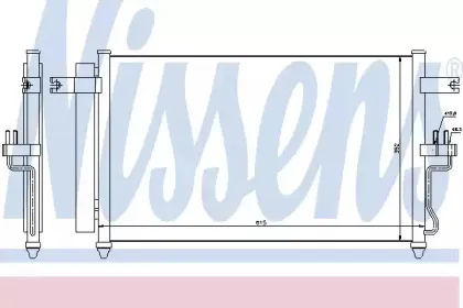 94904 NISSENS Конденсатор, кондиционер