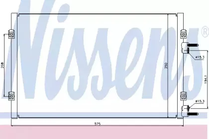 94928 NISSENS Конденсатор, кондиционер