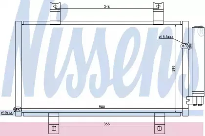 94934 NISSENS Конденсатор, кондиционер