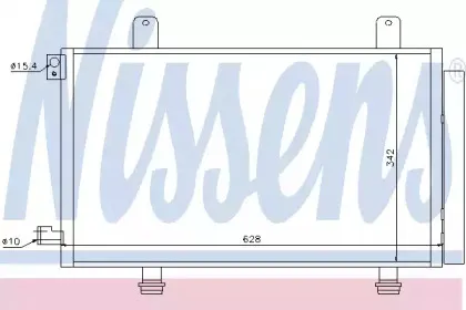 94979 NISSENS Конденсатор, кондиционер