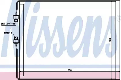 94990 NISSENS Конденсатор, кондиционер