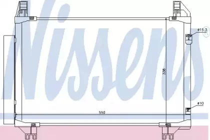 94991 NISSENS Конденсатор, кондиционер