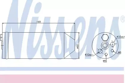 95070 NISSENS Осушитель, кондиционер