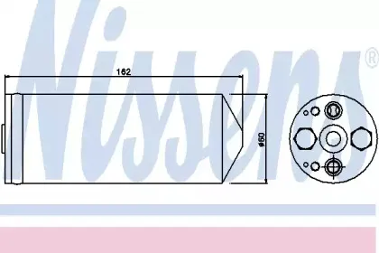 95345 NISSENS Осушитель, кондиционер