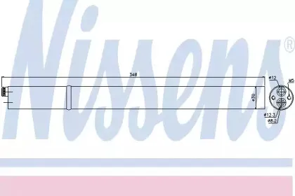 95366 NISSENS Осушитель, кондиционер