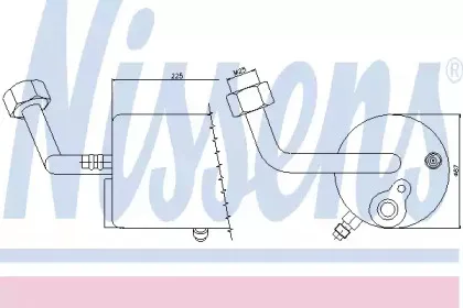 95399 NISSENS Осушитель, кондиционер