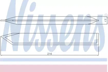 95348 NISSENS Осушитель, кондиционер