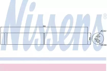 95442 NISSENS Осушитель, кондиционер