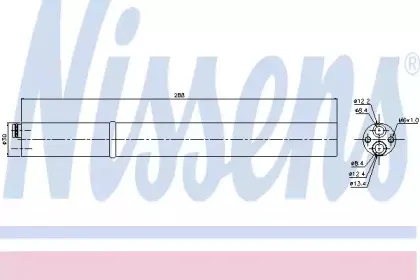 95451 NISSENS Осушитель, кондиционер