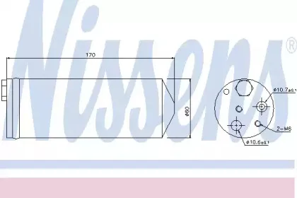 95489 NISSENS Осушитель, кондиционер