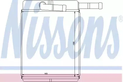 77522 NISSENS Теплообменник, отопление салона