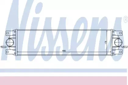 96890 NISSENS Интеркулер