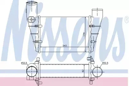 96896 NISSENS Интеркулер