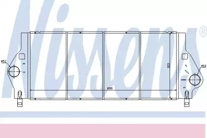 96799 NISSENS Интеркулер