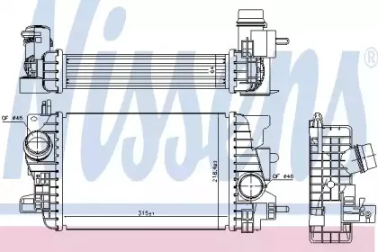 96197 NISSENS Интеркулер