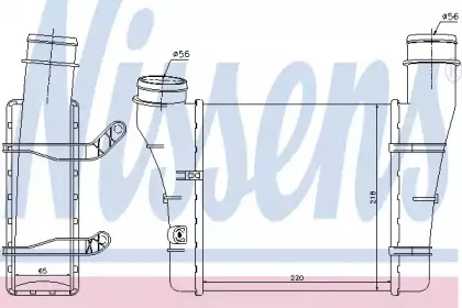96707 NISSENS Интеркулер