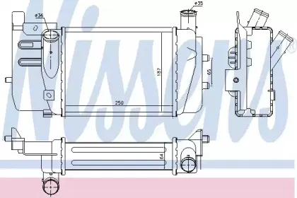 96262 NISSENS Интеркулер