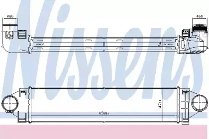 96368 NISSENS Интеркулер