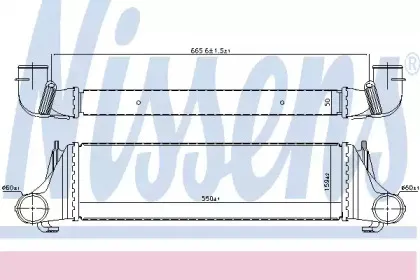 96388 NISSENS Интеркулер
