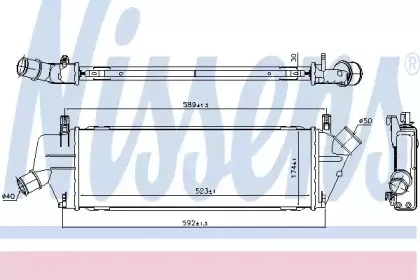 96307 NISSENS Интеркулер
