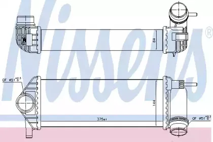 96308 NISSENS Интеркулер