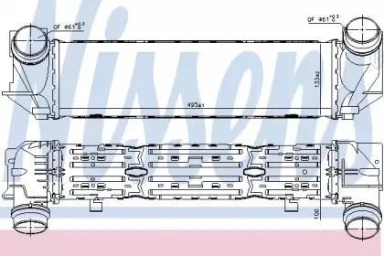 96322 NISSENS Интеркулер