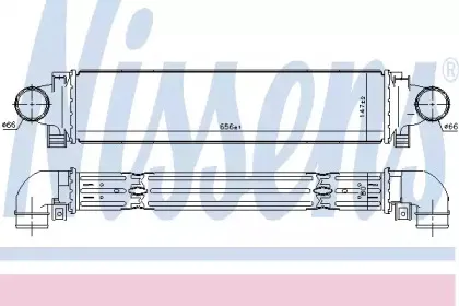 96346 NISSENS Интеркулер