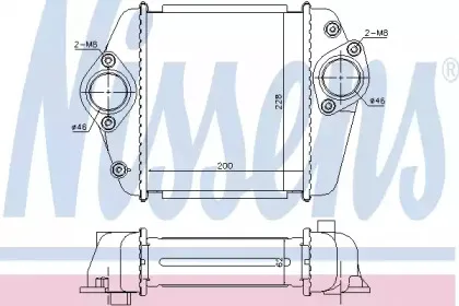 96372 NISSENS Интеркулер