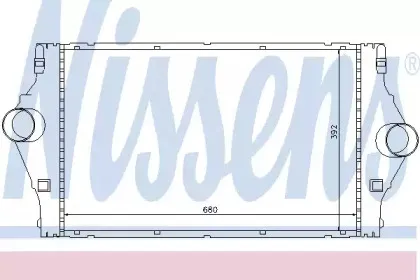 96778 NISSENS Интеркулер