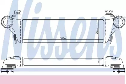 96387 NISSENS Интеркулер