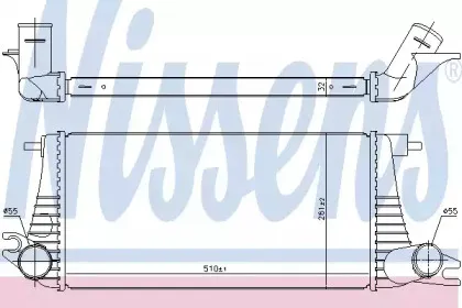 96393 NISSENS Интеркулер
