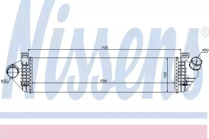 96721 NISSENS Интеркулер