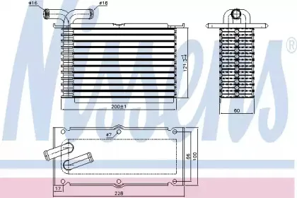 96427 NISSENS Интеркулер