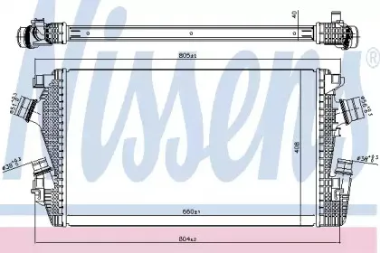 96455 NISSENS Интеркулер