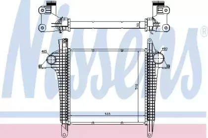 97057 NISSENS Интеркулер
