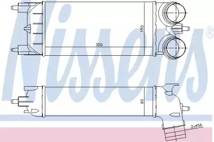 96511 NISSENS Интеркулер