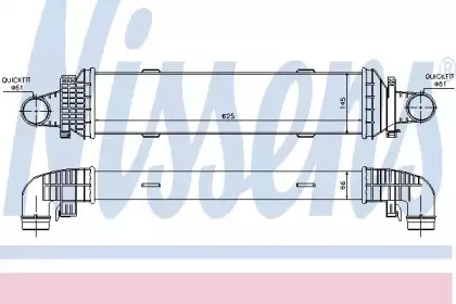 96534 NISSENS Интеркулер