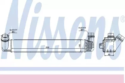 96546 NISSENS Интеркулер