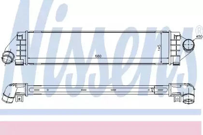 96560 NISSENS Интеркулер