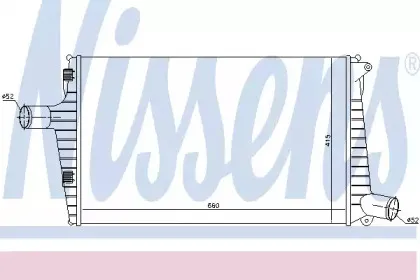 96635 NISSENS Интеркулер