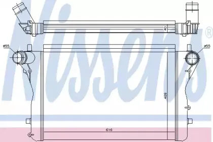 96420 NISSENS Интеркулер