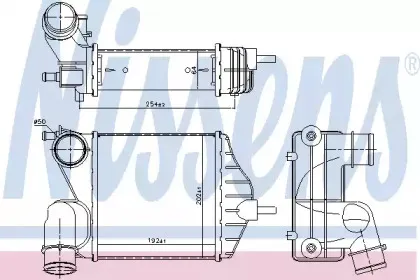 96653 NISSENS Интеркулер
