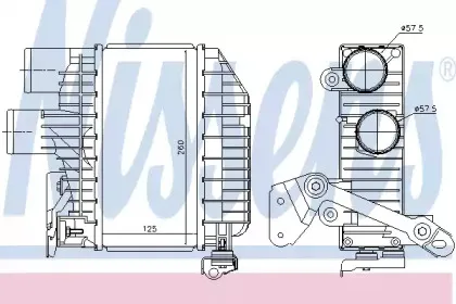 96758 NISSENS Интеркулер