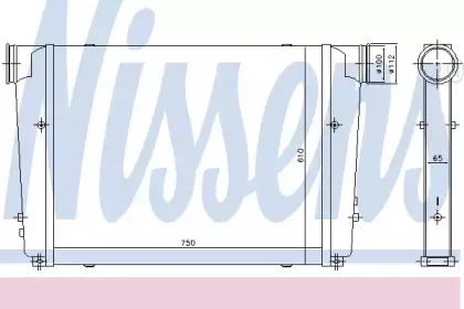 97092 NISSENS Интеркулер