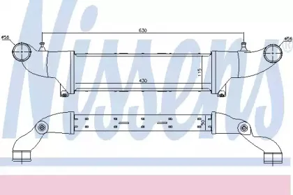 96859 NISSENS Интеркулер