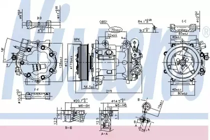 89362 NISSENS Компрессор, кондиционер