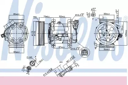 89372 NISSENS Компрессор, кондиционер