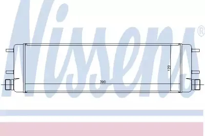 90579 NISSENS масляный радиатор, двигательное масло